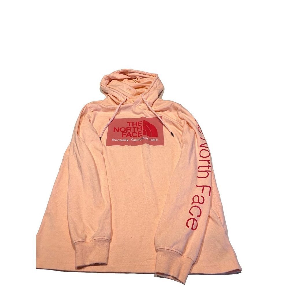 THE NORTH FACE Women’s Hoodie (Berkeley, California 1966) Peach color Size Small
